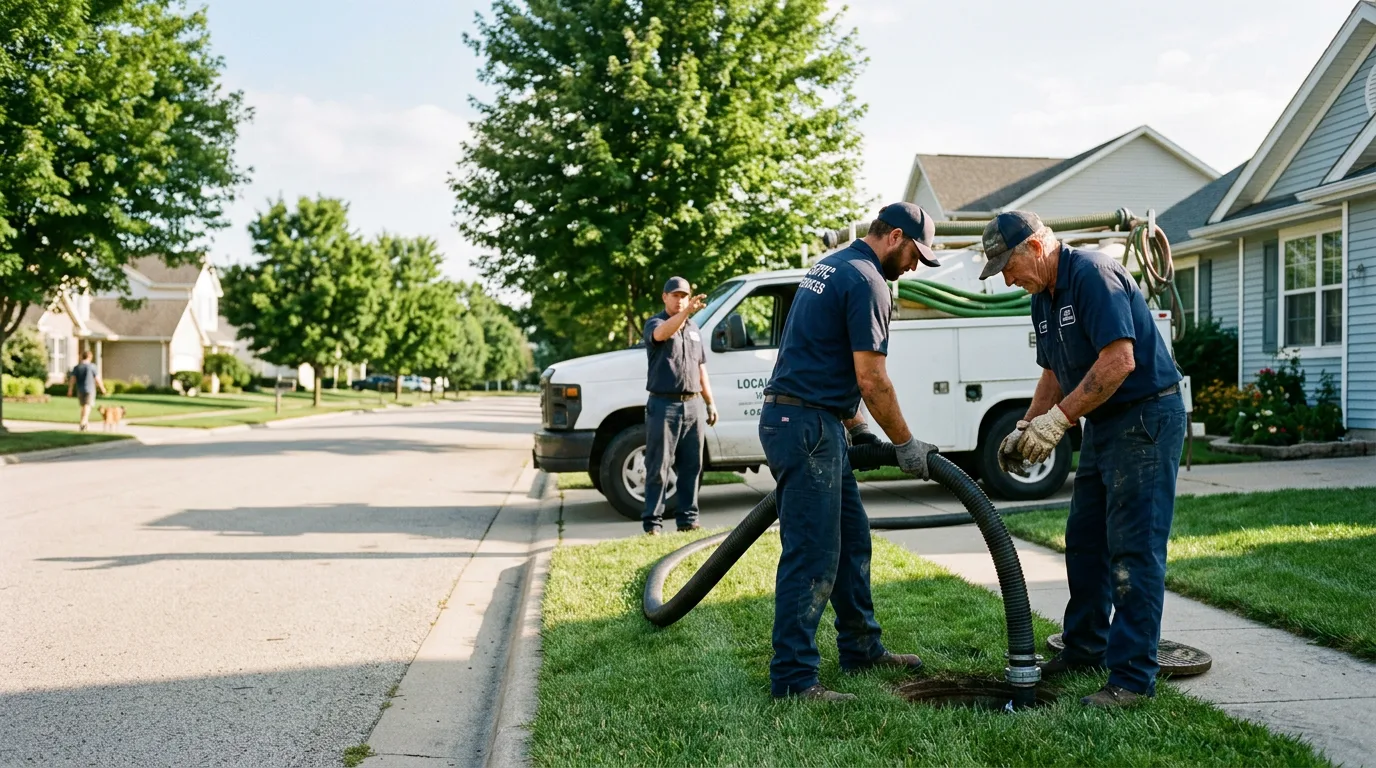 Emergency Septic Service in Valley City, OH